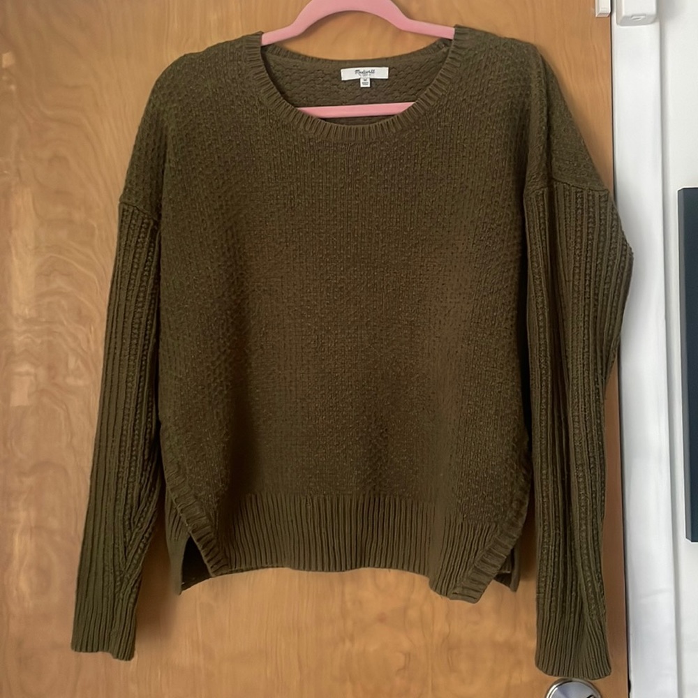 Madewell Olive Green Sweater